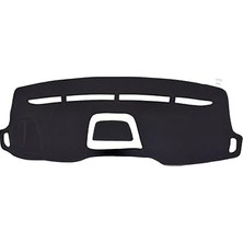 SHC4200 Modelleri Torpido Koruma Halısı Siyah Kenar Renk Kırmızı Fiat Doblo 2015-2020 ile Uyumlu