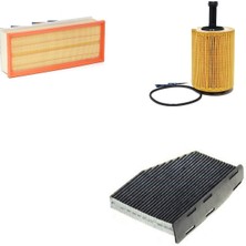 Sardes Filtre Seti Volkswagen Golf Jetta 1.9 Tdi 2006-2009 Dizel 3lü Hava + Yağ F. + Polen