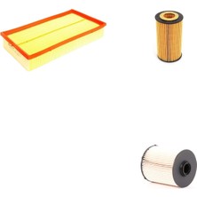 Sardes Filtre Seti Mercedes E220 Cdı W210 1996-1999 Dizel 3lü Hava + Yağ F. + Yakıt Filtre