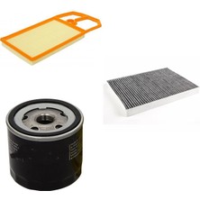 Sardes Filtre Seti Volkswagen Bora 1.6 Benzinli 105 Beygir  3lü Hava + Yağ F. + Polen