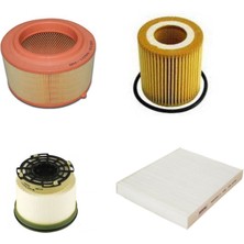 Sardes Filtre Seti Ford Ranger 2.2 Tdcı 2012-2015 150 Bg 4lü Hava + Yağ F. + Yakıt + Polen