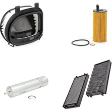 Sardes Filtre Seti Bmw X5 25 D 2014-2015 218 Beygir 4lü Hava + Yağ F. + Yakıt + Polen