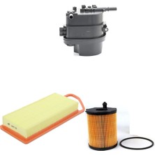 Sardes Filtre Seti Peugeot 307 1.4 Hdi Dizel 3lü Hava + Yağ F. + Yakıt Filtre