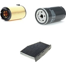 Sardes Filtre Seti Volkswagen Jetta 1.6 102 Beygir 2006-2010 Benzinli 3lü Hava + Yağ F. + Polen