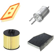 Sardes Filtre Seti Volkswagen Jetta 1.6 Fsı 115 Bg 2006-2010 Benzinli 4lü Hava + Yağ F. + Yakıt + Polen