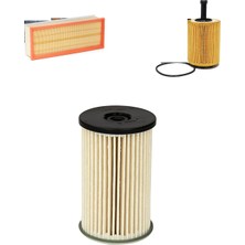 Sardes Filtre Seti Volkswagen Passat 2.0 Tdı 2005-2011 Dizel 3lü Hava + Yağ F. + Yakıt Filtre