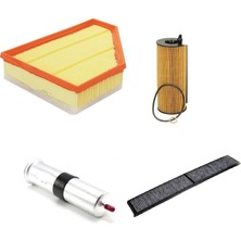 Sardes Filtre Seti Bmw X1 20 D Xdrive E84 2010-2015 Dizel 4lü Hava + Yağ F. + Yakıt + Polen