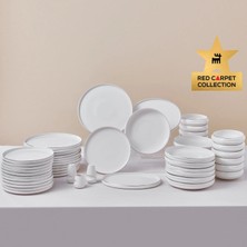 Karaca Stream Bone Sunset 53 Parça 12 Kişilik Yemek Takımı Platin