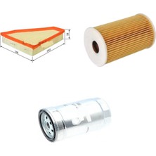 Sardes Filtre Seti Kia Rio 1.4 Dizel 2012+ 3lü Hava + Yağ F. + Yakıt Filtre