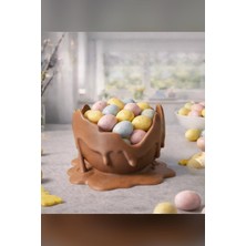 Genç 3D Eriyen Çikolata Tasarımlı Dekoratif Kase - Gerçekçi Görünümlü Estetik Saklama Kabı ve Organizer