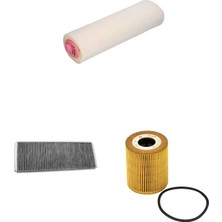 Sardes Filtre Seti Bmw X5 E53 3.0 D 2001-2003 184 Beygir 3lü Hava + Yağ F. + Polen