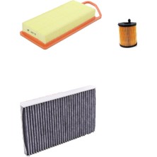 Sardes Filtre Seti Citroen C2 1.4 Hdı Dizel 2005+ 3lü Hava + Yağ F. + Polen