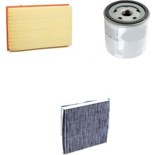 Sardes Filtre Seti Skoda Fabia 1.4 16V Benzinli 2000-2008 3lü Hava + Yağ F. + Polen