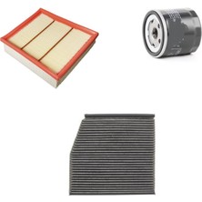 Sardes Filtre Seti Mercedes Gla 180 Cdı / D 109 Beygir 3lü Hava + Yağ F. + Polen