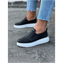 Virtustore Siyah Düz Casual Erkek Ayakkabı