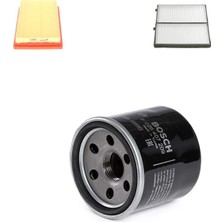 Sardes Filtre Seti Kia Rio 1.5 Benzin 2002-2005 3lü Hava + Yağ F. + Polen