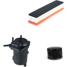 Sardes Filtre Seti Renault Clio Iı 1.5 Dci 2001-2006 Dizel 3lü Hava + Yağ F. + Yakıt Filtre