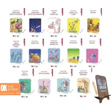 Roald Dahl Tüm Kitaplar 14 Kitap Set (Charlie'nin Çikolata Fabrikası, Koca Sevimli Dev, Cadılar, Matilda, Zürafa Peli ve Ben, Dünya Şampiyonu Danny, Yaman Tilki, Dev Şeftali, Bay ve Bayan Kıl)