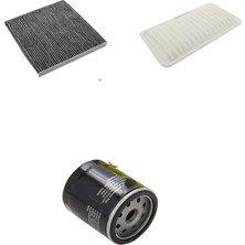 Sardes Filtre Seti Toyota Corolla 1.4d 4d 2002-2007 Dizel 3lü Hava + Yağ F. + Polen