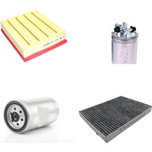 Sardes Filtre Seti Volkswagen Passat 1.9 Tdı 2001-2005 Dizel 4lü Hava + Yağ F. + Yakıt + Polen