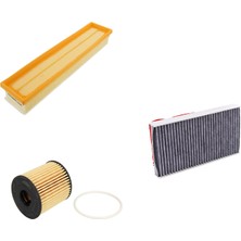 Sardes Filtre Seti Citroen C4 I 1.6 16V 110 Bg 2004+ 3lü Hava + Yağ F. + Polen