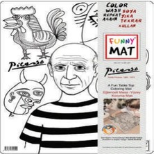 Afrodit AVM Funny Mat - Pıcasso 30 x 40 cm