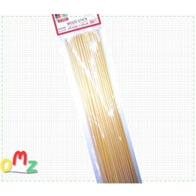 Feyza Design Ahşap Zeka Geliştirme Çubuğu 30 cm 3 mm 30LU Çocuk Oyuncağı