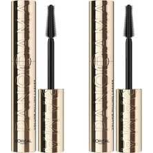 Braventa Collection L’oré Panorama Hacim Veren Maskara Koyu Kahverengi & L’oré Panorama Hacim Veren Maskara Makyaj Seti