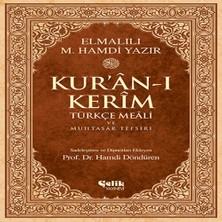 Kur'an-I Kerim Türkçe Meali ve Muhtasar Tefsiri - Orta Boy