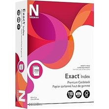 SHC4200 Neenah Tam%30 Geri Dönüştürülmüş Ekstra Ağır Siklet Kartı Stoku, 8 1/2 In. x 11 In., 110 Lbs, Beyaz