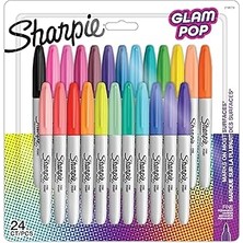 SHC4200 Sharpie Fine Glam Pop Permanent Markör 24LÜ Bls