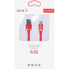 Zore Poro Micro USB Kablo 1m