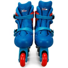 Braventa Collection S00002215 Inline 4 Teker Paten Mavi, Standart