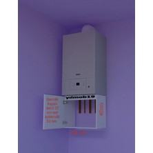 Kombi Borusu Gizleme Dolabı 40*40 -25