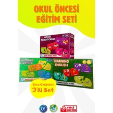 Feyza Design 3'lü Okul Öncesi Eğitim Seti - Zeka ve Dil Geliştirici