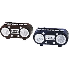 Radyo Vi̇ntage Dekorati̇f Bi̇blo - Renkli̇ 5.5X11CM Reçi̇ne (5446)