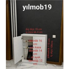 Boru Gizleme Dolabı 70*110 Beyaz