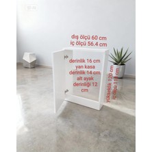 Boru Gizle Dolabı 60*120