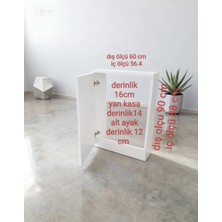 Boru Gizleme Dolabı 60*90 Beyaz