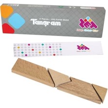 Feyza Design 4 Parça Zeka ve Akıl Oyunu - 100 Farklı Şekil, 5 Yaş ve Üzeri