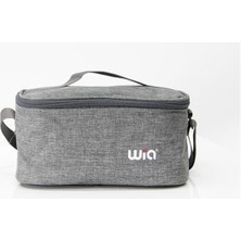 Wia Gri Termoslu Beslenme Çantası Su Geçirmez Kumaş Dokusu ile Uzun Ömürlü 24 x 13 x 12 cm