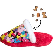 Feyza Design Renkli Kalp Desenli Sesli Köpek Oyuncağı