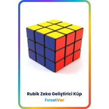 Feyza Design Renkli 3x3 Zeka Küpü – Zihin Geliştirici Eğitici Oyuncak