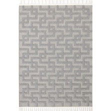 Has 1950 Taigo 197509 Gri - Fark Yaratan Deseniyle Gri Halı Seçeneği