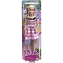 AyrStore Buğz HTH66 Barbie 65.yıl Özel Pembe Elbiseli Bebek
