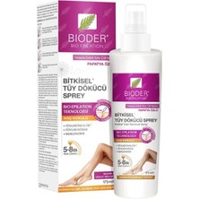 Bioder Kadın Tüy Dökücü Sprey 175 ml Bitkisel Özlü Hoş Kokulu Hassas Ciltler İçin
