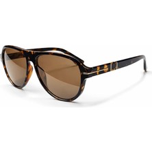 Toz Vintage Kuvaro Leopar Retro Oval Kemik  Unisex UV400 Vintage Retro Güneş Gözlüğü
