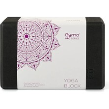 Gymo Pro Series Yoga Blok Siyah