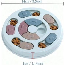Feyza Design Zeka Geliştirici Köpek ve Kedi Mama Bulmaca Oyuncağı