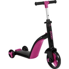 Feyza Design Pembe Çocuk Scooterı - Eğlenceli ve Güvenli Oyun Arkadaşı